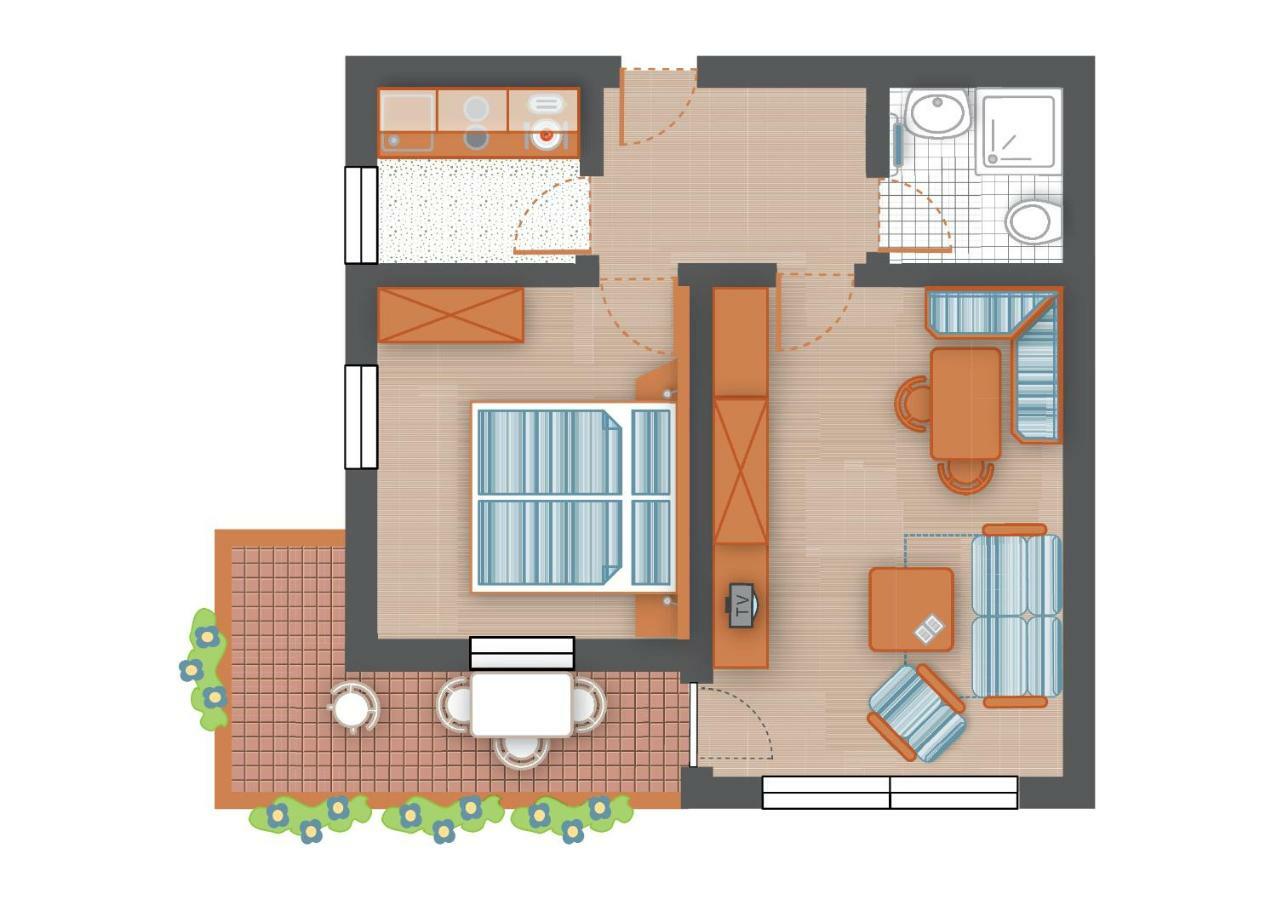 Апартаменты Haus Andrea Фишен Экстерьер фото